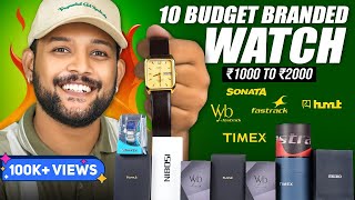 10 Best Budget Watch for College 🔥 Men Watch Haul Review 2024  Timex Fastrack HMT  One Chance [upl. by Enaoj96]