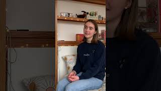 Cambridge student room tour Lily from Gonville amp Caius College  full video on our channel shorts [upl. by Elok]