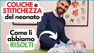 COME CURARE le COLICHE GASSOSE e la STIPSISTITICHEZZA del NEONATO Dr Matteo Silva  Osteopata [upl. by Catto]