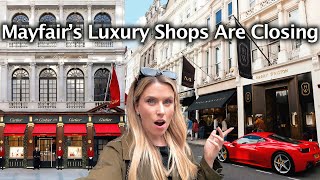 Most LUXURIOUS Shopping Street In London Is Shutting Down [upl. by Eilyk]