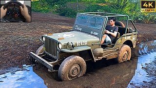 JEEP WILLYS 1945  Offroad  Forza Horizon 5  Logitech G29 Gameplay [upl. by Laurie]