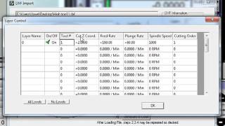 Huong dan tao Gcode tu file dxf [upl. by Adnalro]