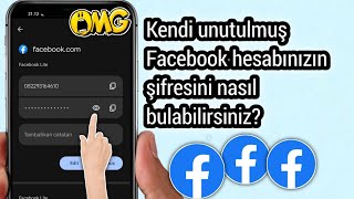 Kendi unutulmuş Facebook hesabınızın şifresini nasıl bulabilirsiniz [upl. by Ibrik]