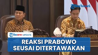 Momen Prabowo Ditertawakan Imbas Punya Tekad Perangi Korupsi di Tanah Air Ini Reaksi Presiden [upl. by Nnaegroeg]