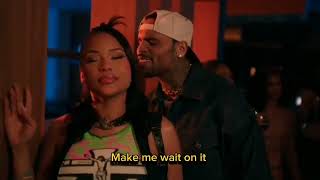 Jeremih  Wait On It feat Bryson Tiller amp Chris Brown Official Music Lyrics Video [upl. by Ergener]