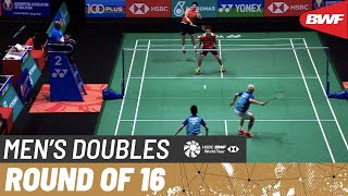 PETRONAS Malaysia Open 2023  LiangWang CHN vs GideonSukamuljo INA 2  R16 [upl. by Bohi]