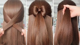 ⚠️ SIMPLE HAIRSTYLES FOR EVERYDAY ⚠️  Hair Tutorials [upl. by Ranna]