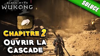 Comment ouvrir la cascade de sable  Écailles de Loong ÉnigmeSolution  Black Myth Wukong [upl. by Rednasxela]