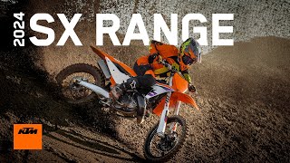 2024 KTM SX Motocross range – The Domination Continues  KTM [upl. by Kella]