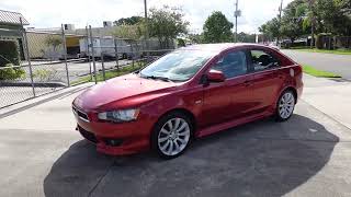 SOLD 2010 Mitsubishi Lancer GTS Sportback 89K Miles One Owner Meticulous Motors Inc Florida For Sale [upl. by Ahsinyt]