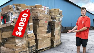 Unboxing GIANT 4000 Amazon Returns Pallet [upl. by Issac]