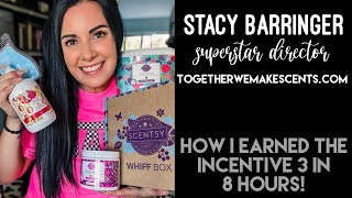 How I earned the Scentsy incentive 3 in 8 hours [upl. by Yelsehc]