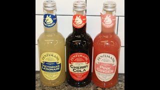 Fentimans Victorian Lemonade Cherry Cola amp Pink Ginger Review [upl. by Enej]