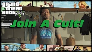 GTA 5 Join The Children Of The Mountain Cult For A Tshirt Rockstars Fake Easter Egg [upl. by Weisbart]