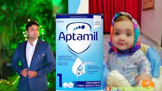 Aptamil 1 Baby milk Powder  Dr Zain The Healthier Pakistan [upl. by Ohs]