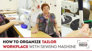 How to organize a tailor’s workplace and make it comfortable Tips for those who like to sew [upl. by Ki992]