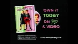 Freaky Friday Disney DVD VHS Promo Commercial viral tv vhs movie freakyfriday trailer disney [upl. by Derick660]