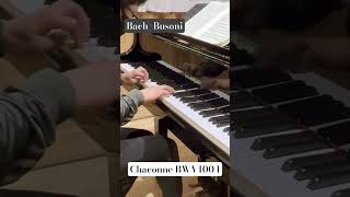 One of Favorite Chaconne Phrases 47 piano bach busoni chaconne violin partita [upl. by Aivizt]