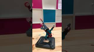 Posing the mafex miles morales  into the spider verse figure [upl. by Aiksas]