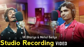 Vk Bhuriya Mehul Bariya Studio Song Recording Video  Khad Khad Superhit Gafuli 2020 [upl. by Colvin]