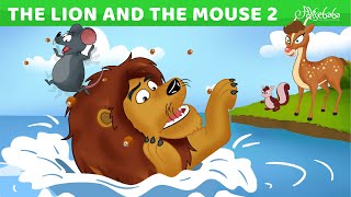 The Lion The Mouse and The Sleepy Bear  Bedtime Stories for Kids  Animated Fairy Tales [upl. by Niamreg]