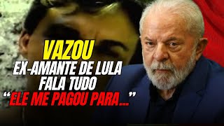 MOLUSCO É DESMASCARADO POR EXAMANTE E IMPRENSA ESCONDE DESESPERADA quotEle me pagou paraquot [upl. by Nysilla]