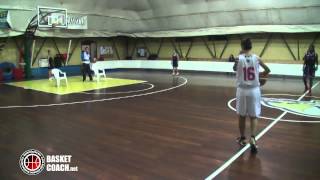 Basket Coach Un allenamento con Massimo Riga [upl. by Nallac]