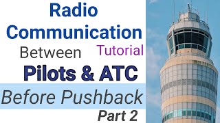 RT RadioTelephony Communication between Pilots amp ATC  RT Exam  RT at Indian Airports  ATC Tower [upl. by Zedekiah]