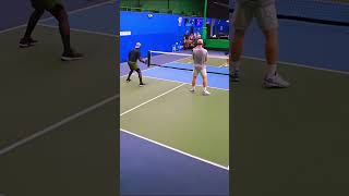 🥷SpeedUps vs Fast Hands pickleballhighlights pickleball sports sporthighlights [upl. by Zasuwa617]