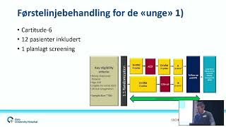 Info om kliniske studier ved Fredrik Schjesvold Seminar om myelomatose 31okt 2024 Oslo [upl. by Ahsan]