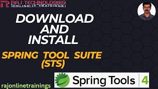 Download and Install Spring Tool Suite 4 version  STS Download [upl. by Schott288]