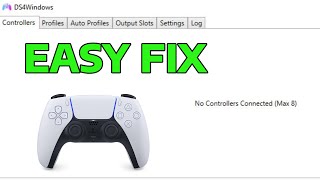 NEW METHOD 2024 Fix DS4Windows Not Detecting Controller [upl. by Hujsak17]