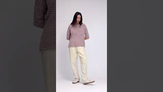 by basics limited edition1 · merino wool shirt wide 4026 · col s1552 · OWN linen worker pants [upl. by Ecnerol]