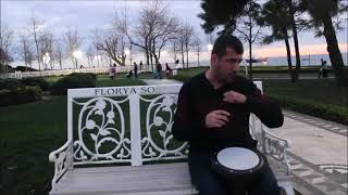 Ievan Polkka Street Drummer Cover [upl. by Ayotaj]