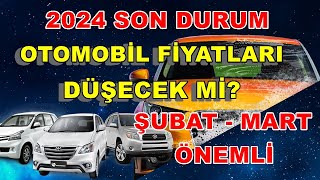 2024 Otomobil fiyatları Düşer Mi  2 El Araç Fiyatları ne Olacak [upl. by Ytok684]