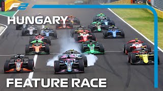 F2 Feature Race Highlights  2024 Hungarian Grand Prix [upl. by Tyler833]