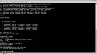 Autopwning with metasploit dbnmapdbautopwn features [upl. by Charla]