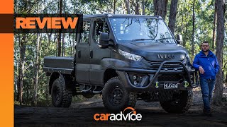 2019 Iveco Daily 4x4 review the biggest and baddest 4x4 money can buy  CarAdvice [upl. by Jessie977]