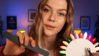 ASMR Most Relaxing Womens Pampering RP Hair Care Manicure Hair Styling Makeup Dress Fitting [upl. by Eiramac]