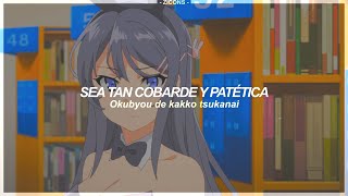 Seishun Buta Yarou wa Bunny Girl Senpai no Yume wo Minai Opening  Kimi no Sei  Sub Español『AMV』♡ [upl. by Zahc710]