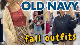 Old Navy FALL Dressing Room Try On 2024 🍁🍂 [upl. by Htur]