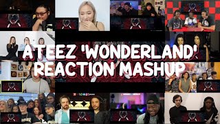 ATEEZ ‘WONDERLAND’ MV  Reaction Mashup 彡 [upl. by Adelle894]