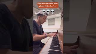 Asian level moonlight sonata 3rd mov challenge in piano went wrong 💀 piano pianist [upl. by Fong]