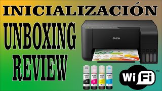 Impresora🖨️Epson L3150 ET2710 ET2711 ET2712 ET2714 ET2715  Inicialización  Unboxing📦Review [upl. by Namyw]