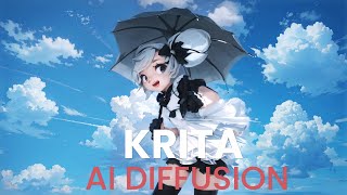 How to Install Krita  Krita AI Diffusion THEN subtitled [upl. by Lanti214]