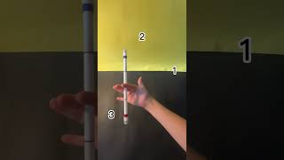 Charge reverse penspinningtutorial in 14 seconds🌀 penspinning shorts art [upl. by Rellia]