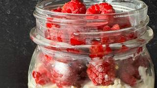 Overnight Oats with Frozen Fruit Recipe Use Any Fruit [upl. by Sheepshanks514]