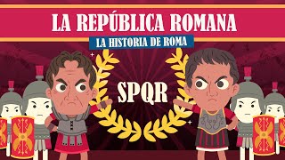 LA REPÚBLICA ROMANA  INFONIMADOS [upl. by Ahsenek]