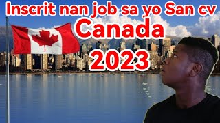 canada offre emploie san CV et entrevue par appel video Simple et facilvisacanada [upl. by Notlim]