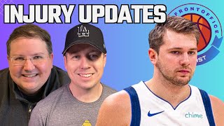 Luka Doncic And Jaren Jackson Jr Injuries Knicks Tricky Situation And More [upl. by Gnud]